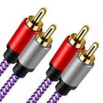 2 Pin RCA Cable 3M