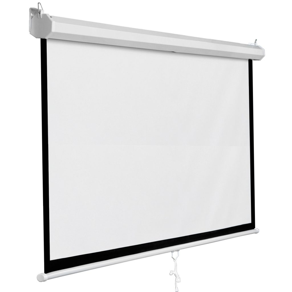 Manual 84X84 Projector Screen