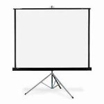 PROJECTOR SCREEN 60X60 TRIPOD