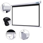 Electric 70 x 70 Projector Screen - mustardprojectors.co.ke
