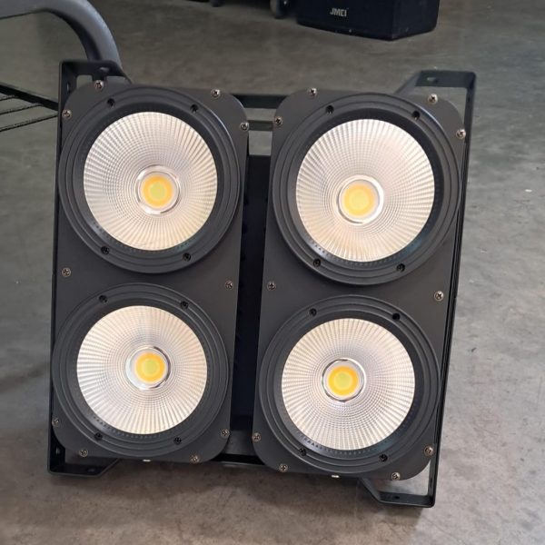 COB 4-Eye Stage Blinder – Warm & Cool White LED Light