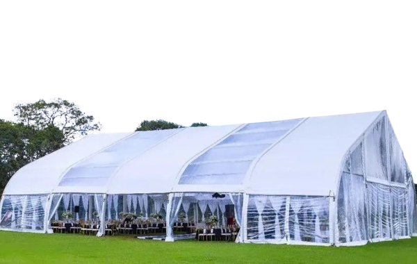 A-Frame Milluxe 20m x 30m Aluminium Structure Tent